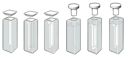 Кювета 10 мм (12.5*12.5*45 мм) Тип 1 (3,5 мл) опт. стекло 320-2500 нм, крышка ПТФЭ, шт ROTILABO