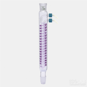 Холодильник Димрота 160 мм -Socket NS 14/23 - Cone NS 14/23 - отвод P.P