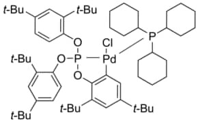 Chloro(η2-P,C-tris(2,4-di-tert-butylphenyl)phosphite)(tricyclohexylphosphine)palladium(II)