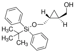 ((1R,2R)-2-(((tert-Butyldiphenylsilyl)oxy)methyl)cyclopropyl)methanol AldrichCPR