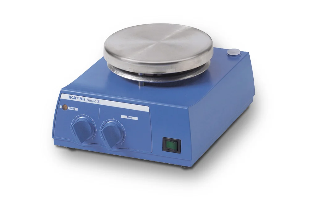 Мешалка магнитная RH basic 2 IKAMAG (10 л, 100 - 2000 об/мин, 320 °C, Ø 125 мм) , 101235676