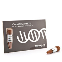 OmniMARK (OneMARK)100 DNA Ladder RTU BH
(12 bands, 100-3,000bps, fluorescent dye)