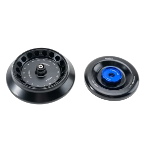 AS18-5 Accessories of D3024 & D1524R Aluminum alloy rotor kit with lid (blank LOGO), fixing clips and O'ring, 15000rpm, 5ml*18, used with D3024 & D1524R(eppendorf round tube)