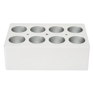 Heating block, used for 50mL tubes, 8 holes