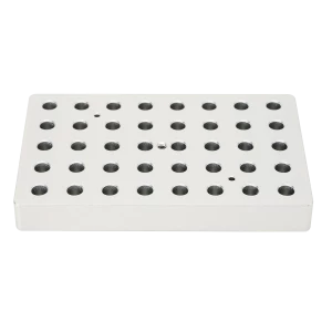 Heating block, used for 0.5mL tubes, 40 holes (thin)