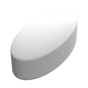 Магнитный якорь, эллипс, Ø10 X 20