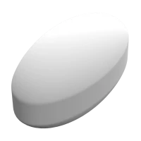 Магнитный якорь, эллипс, Ø12 X 25