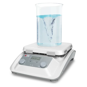 MS10-H500-Pro 10-дюймовая магнитная мешалка с подогревом и плитой - 500 °C ЖК-цифровая 10-дюймовая квадратная магнитная мешалка с подогревом, стеклокерамическая плита, температура нагрева до 500 °C