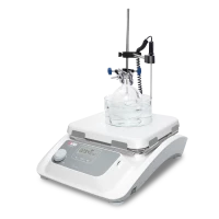 HP500-Pro 10-дюймовая магнитная мешалка с подогревом и плитой - 500 °C светодиодная цифровая 10-дюймовая квадратная плита, стеклокерамическая плита, температура нагрева до 500 °C