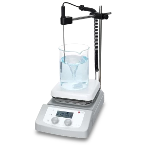 MS-H380-Pro Магнитная мешалка с подогревом и плитой - 380 °C ЖК-цифровая плита с подогревом Магнитная мешалка с керамическим покрытием, температура нагрева до 380 °C