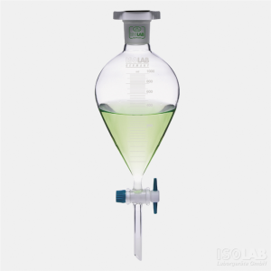 Делительная воронка с PTFE - NS 29/32 - 2000 мл