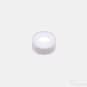 Крышка обжимн. N11 с септой, ПТФЭ/силикон, без отверстия (100 шт/уп)